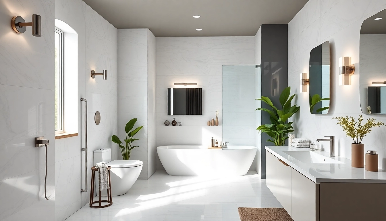 Optimale Badezimmerlösungen mit sonni sanitär Produkten für stilvolles Design.