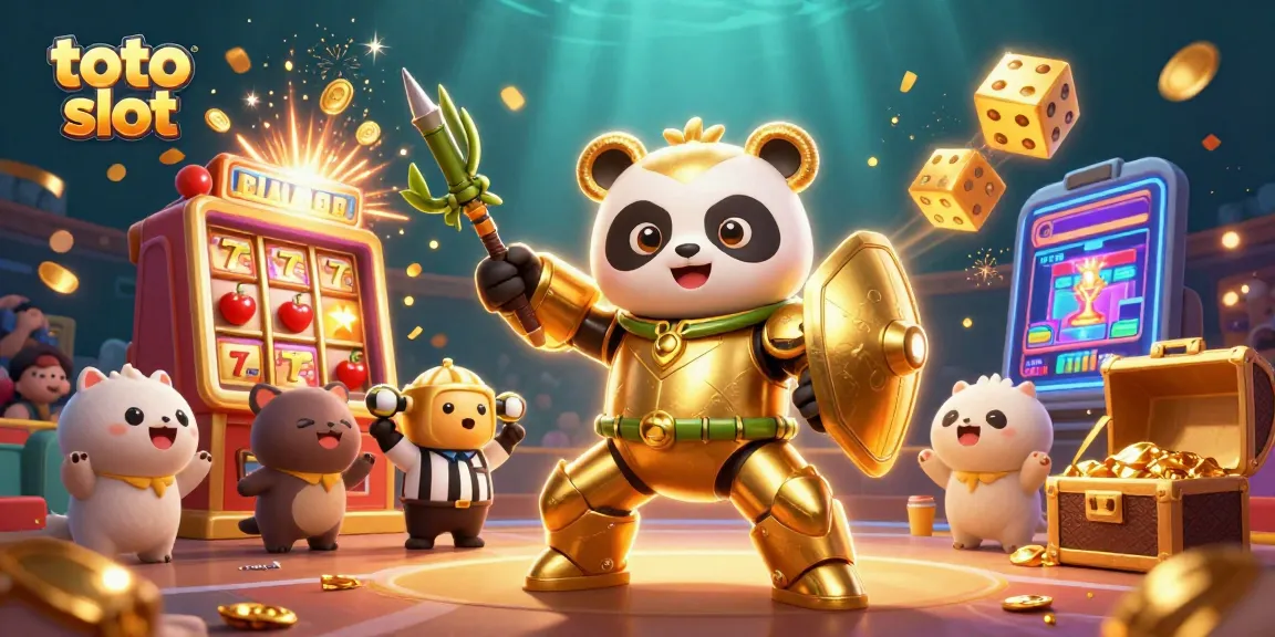 Experience the thrilling world of toto slot with captivating characters and dynamic casino elements.
