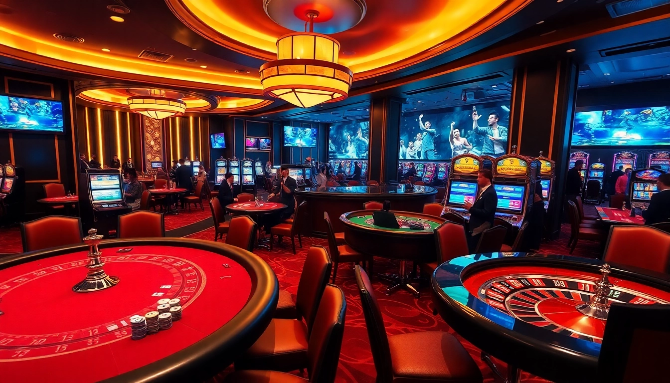 Experience thrilling moments at Xôi lạc with lively casino gaming and vibrant atmosphere.