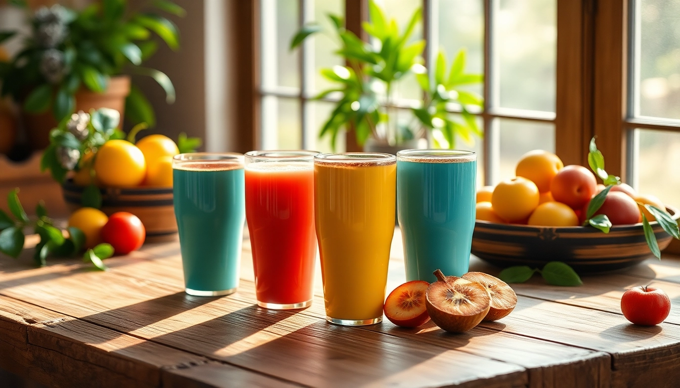 Elegant tumblers showcased elegantly on a rustic table, radiating vibrant colors and inviting ambiance.