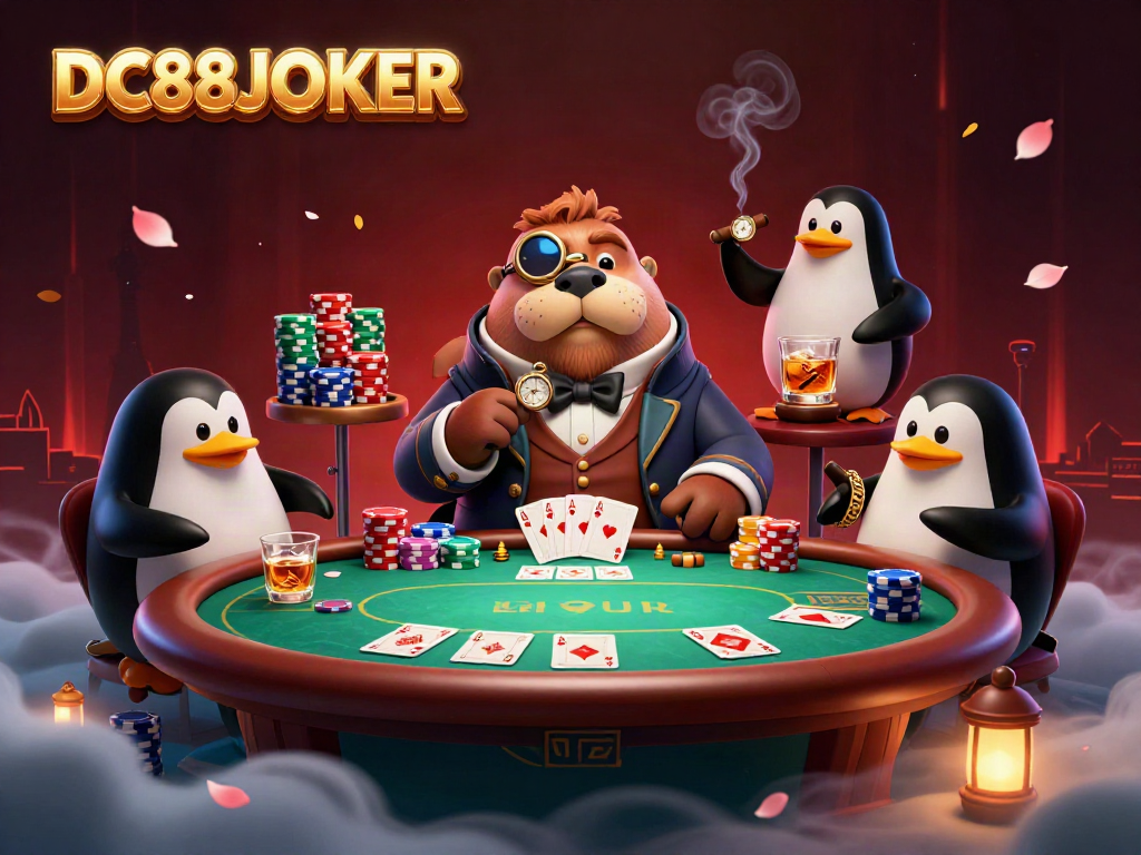 Engage with the underwater poker action showcasing DC88JOKER elements in a vibrant 3D scene.