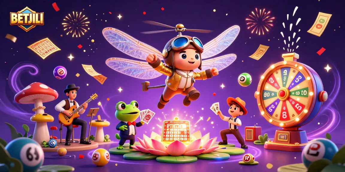 BETJILI showcases a vibrant 3D casino scene with dynamic characters and exciting gaming elements.