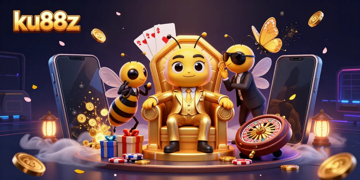 Engage with the exciting world of ku88z featuring a mob boss in a casino-themed scene.