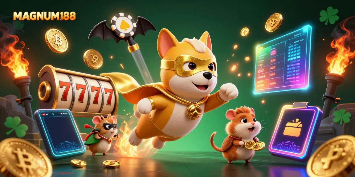 Engage with MAGNUM188 and win big with vibrant slots and exciting gameplay.