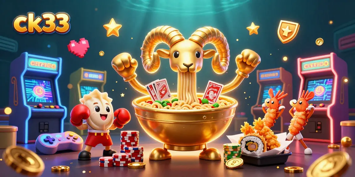 Experience ck33's vibrant casino atmosphere with 3D cartoon characters showcasing excitement and gaming action.