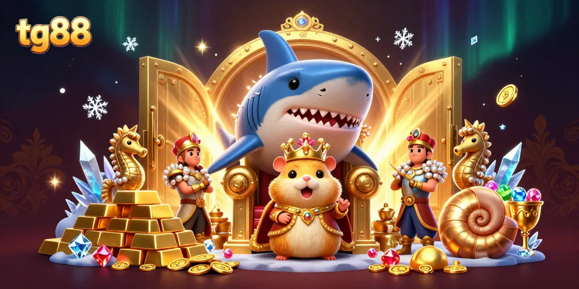 Spin and win at tg88 with this vibrant casino adventure filled with treasures and playful characters.