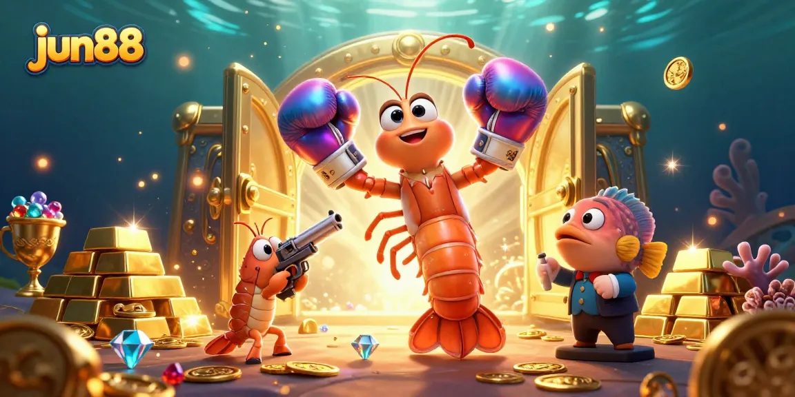 Experience the excitement of jun88 with vibrant casino-themed underwater adventure and dynamic characters.