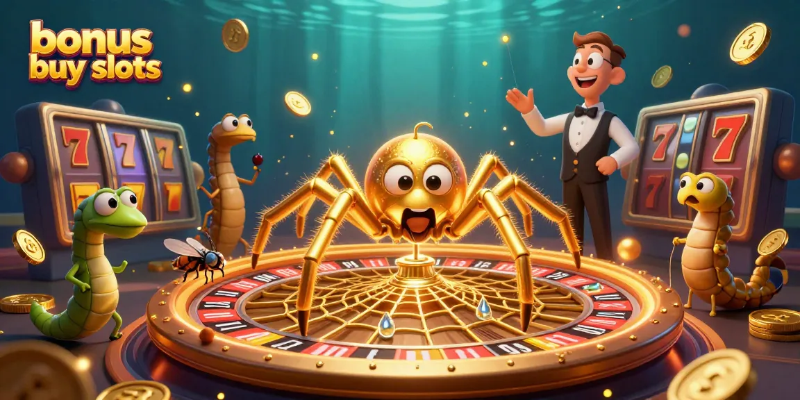 Engage in thrilling bonus buy slots action with dynamic characters and vibrant casino elements.