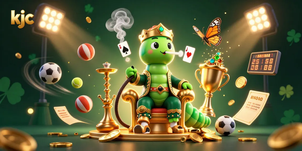 Experience interactive gaming in a vibrant scene with kjc at a colorful casino setup.