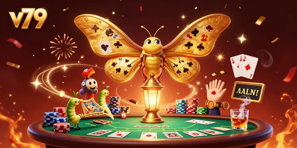 Experience thrilling gameplay at v79 with a 3D scene showcasing a vibrant casino atmosphere.