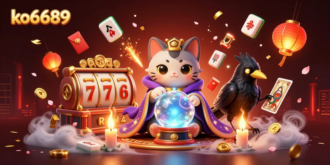 Engage in thrilling gaming adventures at ko6689 with magical characters and vibrant casino elements.