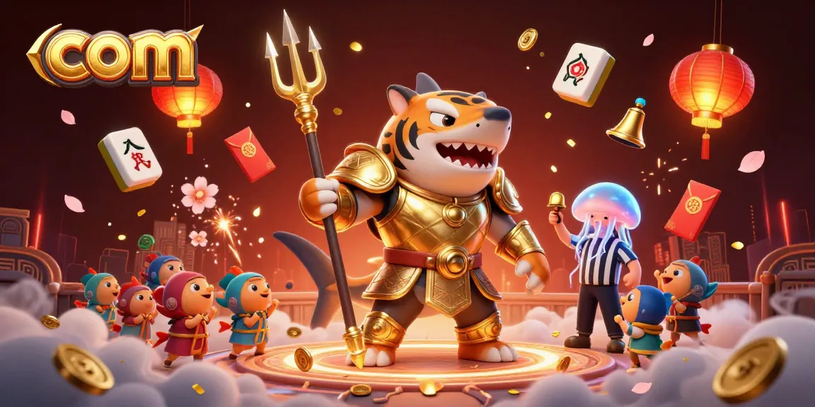 Bet on exciting casino games at com amid a vibrant underwater arena filled with colorful characters.