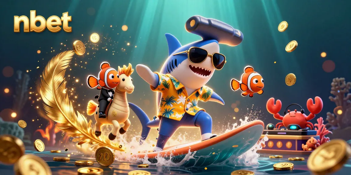 Experience thrilling gameplay with nbet's whale shark and friends in a vibrant underwater casino