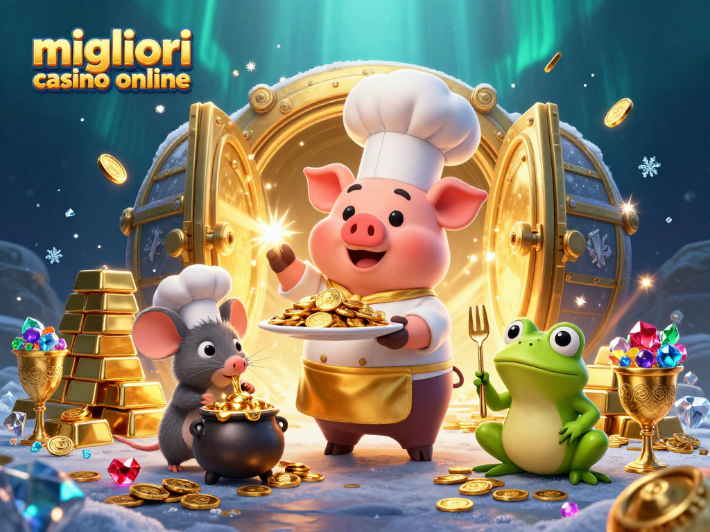 Gioca ai migliori casino online e vinci con bonus avvincenti e monete d'oro scintillanti.