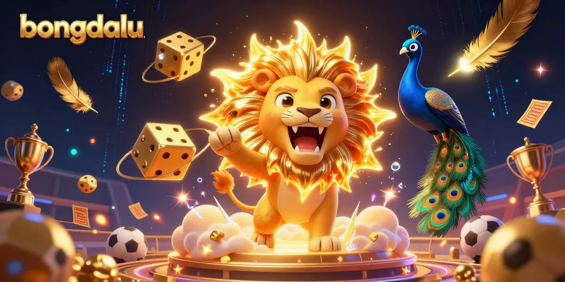 Experience exciting sports betting action with Bongdalu's vibrant 3D illustration featuring lively characters and betting elements.