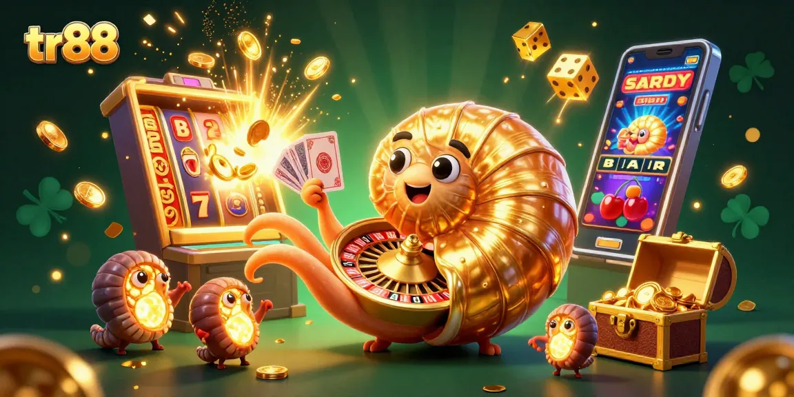 Join the excitement at tr88 gaming with giant nautilus, slot machines, and golden treasures!
