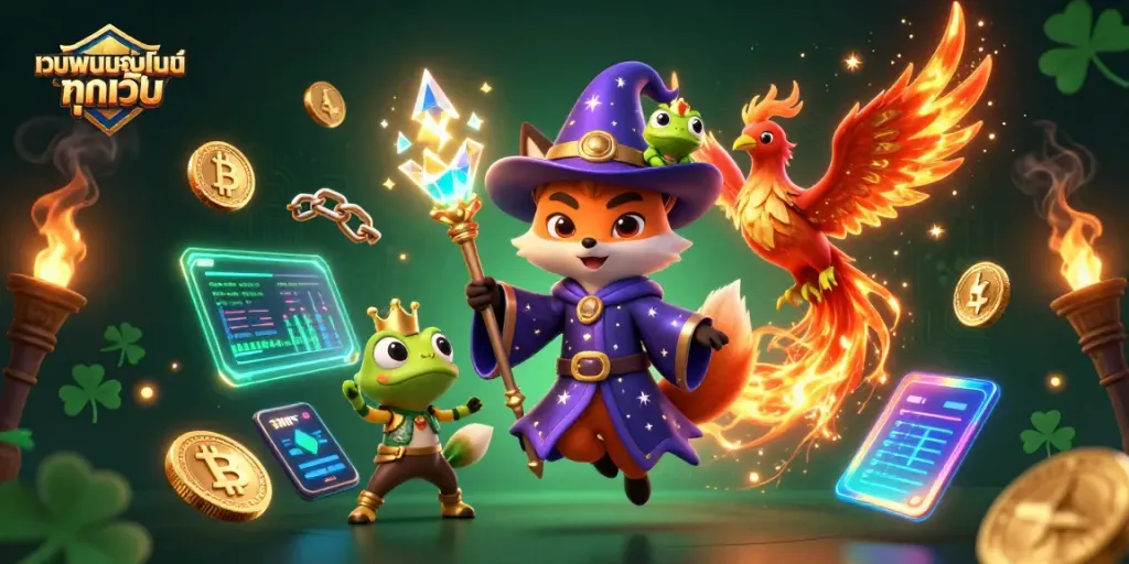 เล่นเกม เว็บพนันออนไลน์ ทุกเว็บ ในบรรยากาศที่ดึงดูดด้วยแสง สี และตัวละครที่มีเสน่ห์