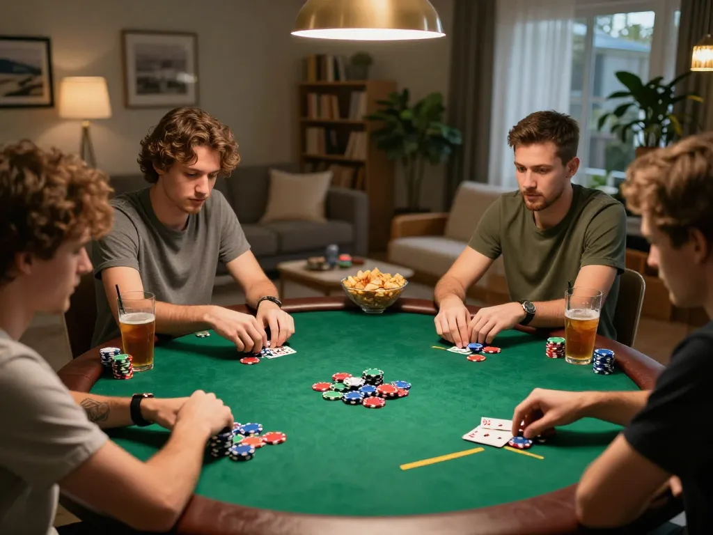 Experience the thrill of paris888 daftar in a strategic home poker night.