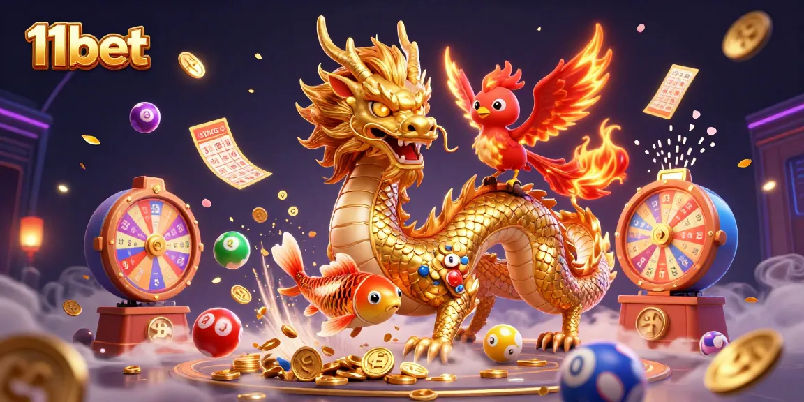 Experience thrilling moments at 11bet with dynamic lottery elements and vibrant gaming visuals.