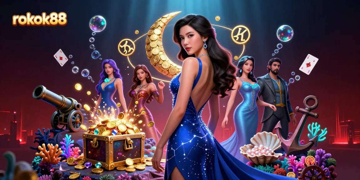 Experience the excitement of gambling with rokok88 featuring casino elements and stunning visuals.