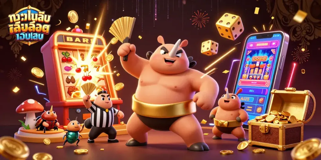 ทดลองเล่นสล็อตเว็บตรง สนุกกับการเล่นเกมสล็อตในโลกเสมือนจริง