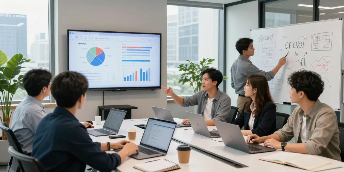 Team collaboration in a modern office workspace representing the WPS Official Website.